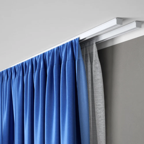 Aluminiowa szyna karniszowa podwójna D200